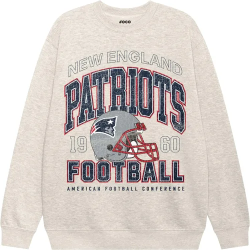 Vista 36 de FOCO Sudadera unisex de cuello redondo con logotipo de equipo universitario de la NFL