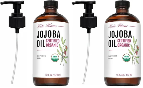 Vista 11 de Aceite de Jojoba, certificado Orgánico USDA, 100% Puro, prensado en frío, sin refinar. Revitaliza el cabello y le da a la piel una apariencia