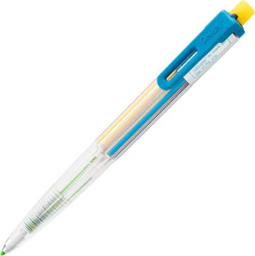 Vista 2 de Pentel Arts - Lápiz automático de 8 colores, colores de clip de acento surtidos, 1 paquete (PH158BP)