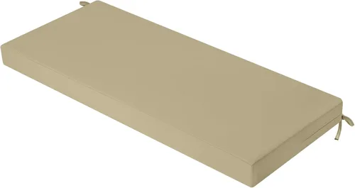 Vista 22 de idee-home Cojín de banco para exteriores impermeable, cojines de banco para muebles de exterior, almohadilla de asiento de repuesto para columpio