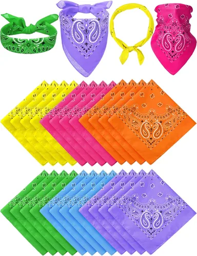 Vista 13 de Unittype 36 bandanas de cachemira 1