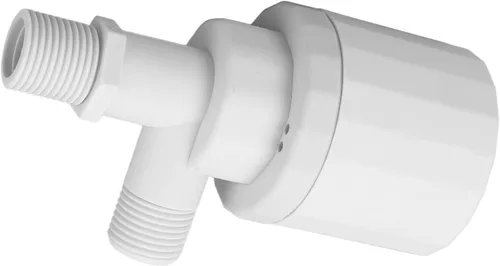 Vista 8 de 1/2in DN15 Float Ball Valve Automatic Level Control Floating Valve for Water Tank Pool Upper Inlet Premium PA66 Silicone 304 Stainless Steel 56 x