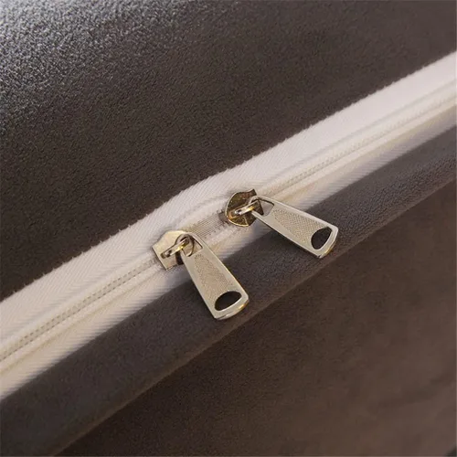 Vista 6 de Cabecera triangular grande, almohada de cuña para apoyabrazos de lectura, soporte de posicionamiento, cojín con funda extraíble, gris