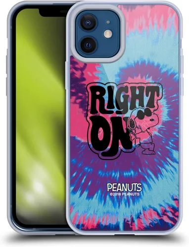 Vista 142 de Head Case Designs Funda de gel suave con licencia oficial de Peanuts Freak Flag Fly Woodstock 50th compatible con Apple iPhone 7 Plus/iPhone 8 Plus