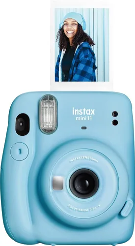 Vista 9 de Cámara instantánea Fujifilm Instax Mini 11 - Azul cielo