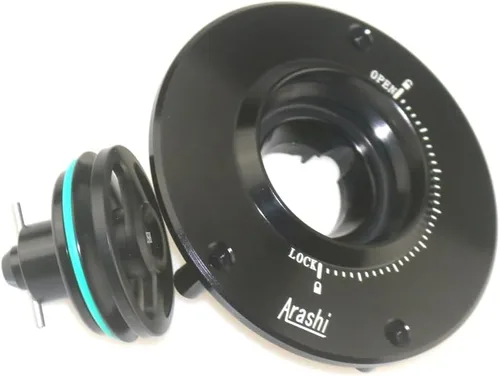 Vista 2 de Tapas de depósito de combustible de motocicleta para Yamaha R15 R25 R3 R6 R6S R1 MT01 MT07 MT09 MT10 FZ8 FZ6 XJ6 V-max XJR13000 FJR1300 XT660 (negro)