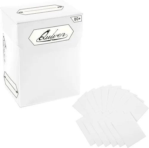 Vista 21 de Deck Blocks 100+, juego de 5 cajas MTG con divisores Set of 5 deck boxes in white, black, blue, red and green, each with 100+ cards and 2