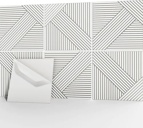 Vista 9 de JaneTech Paneles acústicos de pared de 23.62 x 23.62 pulgadas, 6 paneles absorbentes de sonido, reducción de ruido y control de eco para decoración