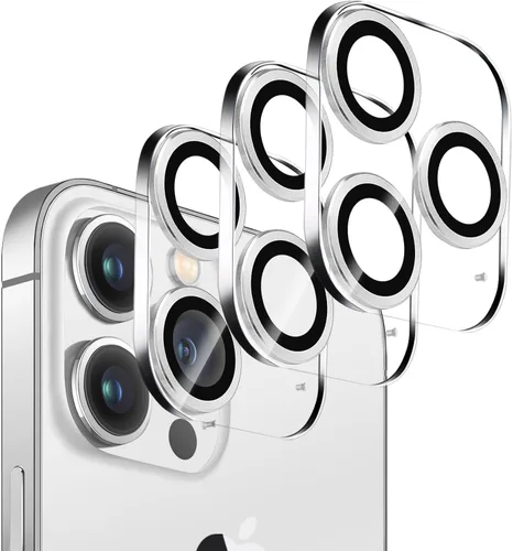 Vista 13 de Dengduoduo Paquete de 3 protectores de lente de cámara para iPhone 13 de 6.1" y iPhone 13 Mini de 5.4", vidrio templado, Ultra HD, dureza 9H Todo