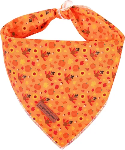 Vista 5 de Unique Style Paws Bandanas para perros, 1 unidad, lavables, de algodón, triangulares, para perros y gatos pequeños, medianos y grandes