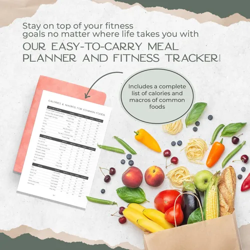 Vista 5 de Graceful by Design Planificador de comidas y rastreador de actividad física – Planifica entrenamientos en nuestro diario de fitness para mujeres