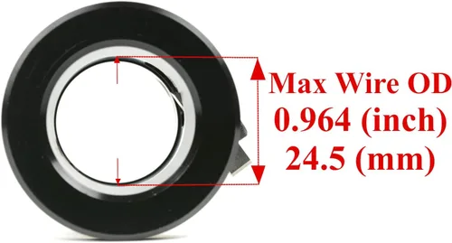 Vista 2 de TEMCo - Buje pelacables para cable de 500 MCM CU / 600 MCM AL THHN o XHHW THA074