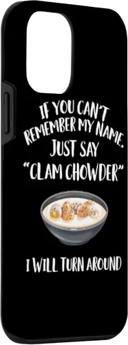 Vista 3 de Ropa para iPhone 12 mini almejas Chowder, increíble funda divertida con diseño de amante de los Chowders