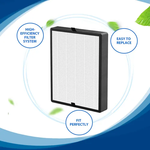 Vista 3 de Filtro de repuesto True HEPA 45i compatible con BreatheSmart Flex y purificador de aire 45i, 2 filtros HEPA con 2 prefiltros de carbono, filtro