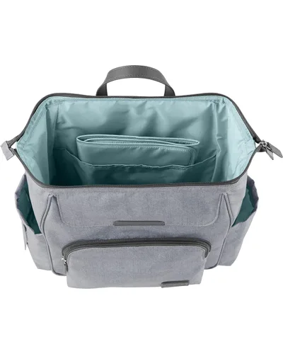 Vista 2 de Simple Joys by Carter's Accesorio para mochila de pañales para niños, color gris, talla única