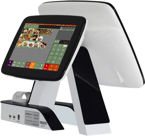 Vista 2 de Touch POS System Caja registradora con impresora incorporada Software de punto de venta para restaurantes y bar SET01