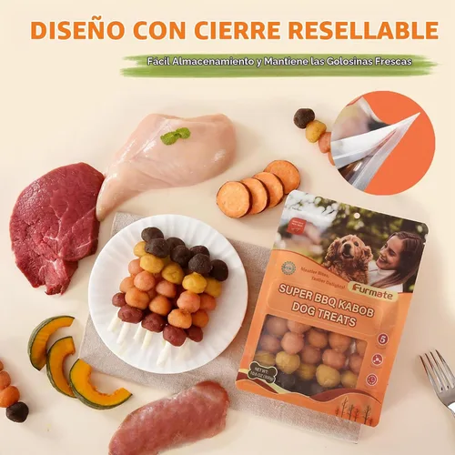Vista 8 de Kabobs Golosinas para perros de larga duración, masticables