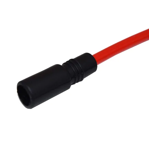 Vista 6 de A-Team Performance Juego de cables de bujía de silicona – Botas de silicona negras de 90 grados – Cables compatibles con Chevy y GMC Vortec
