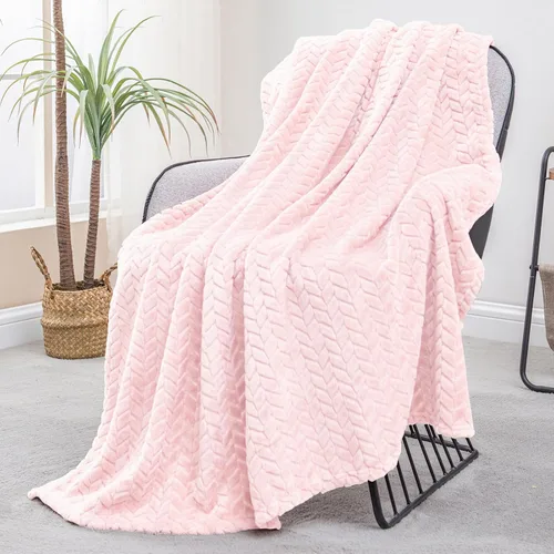 Vista 32 de Exclusivo Mezcla Manta de forro polar para sofá, 50 x 70 pulgadas, camello