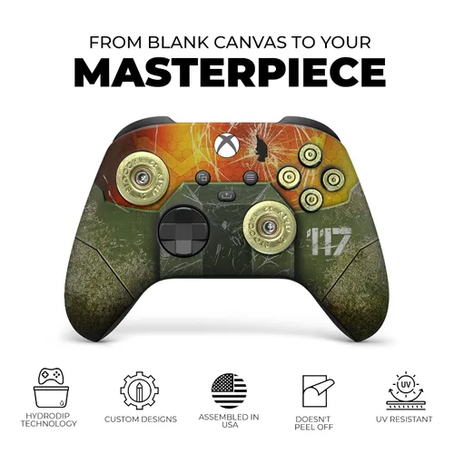 Vista 3 de DreamController Original Xbox Wireless Controller Special Edition Customized Compatible with Xbox One SX, Xbox Series XS & Windows 10 Made with