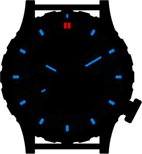 Vista 37 de HAZARD 4 Heavy Water Diver™ : Titanium Tritium Dive-Watch