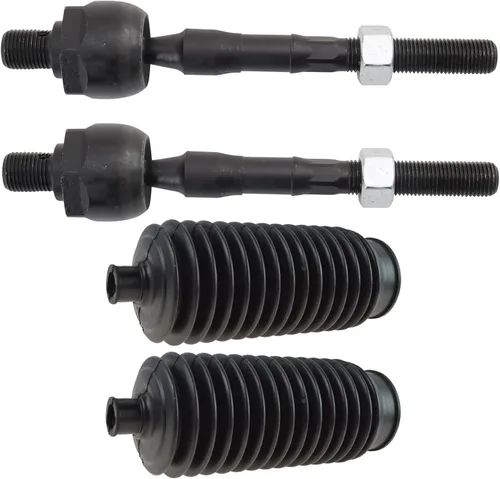 Vista 37 de TRQ Kit de dirección delantera con barra de acoplamiento de fuelle de piñón y cremallera compatible con Toyota Echo 2000-2005