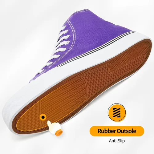 Vista 27 de ZGR Tenis de lona para hombre, con cordones, clásicos, casuales, para caminar