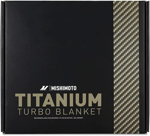 Vista 4 de Mishimoto MMTB-DMAX-01 - Manta turbo de titanio, compatible con Chevrolet/GMC 6.6L Duramax 2001-2004