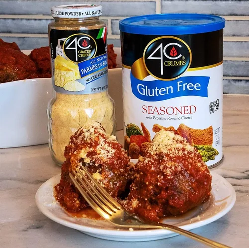 Vista 4 de 4C Pan rallado sin gluten de alta calidad, sazonado, 12 onzas (paquete de 1)