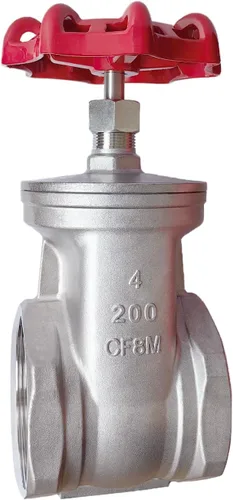 Vista 12 de Válvula de compuerta de acero inoxidable 304, válvula de globo rotativa roscada hembra de acero inoxidable NPT de 1/2 "para interruptores de flujo