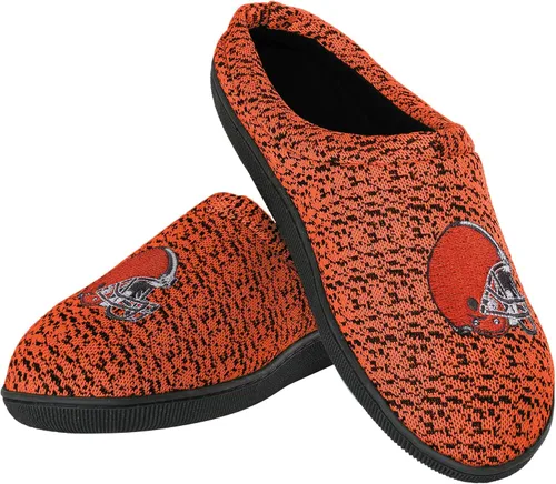 Vista 51 de FOCO NFL - Pantuflas para hombre con suela Cupsole tejidas en poliéster