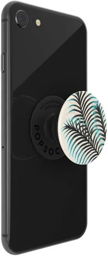 Vista 4 de PopSockets: PopGrip - Soporte extensible y agarre con una parte superior intercambiable para teléfonos y tabletas, Pacific Palm, resistente al agua