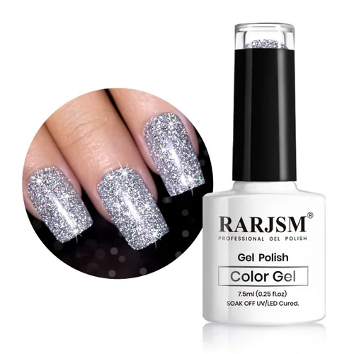 Vista 18 de RARJSM - Esmalte de uñas de gel con purpurina, de color verde oliva, brillante y brillante, para manicura DIY y salón de uñas, requiere secado