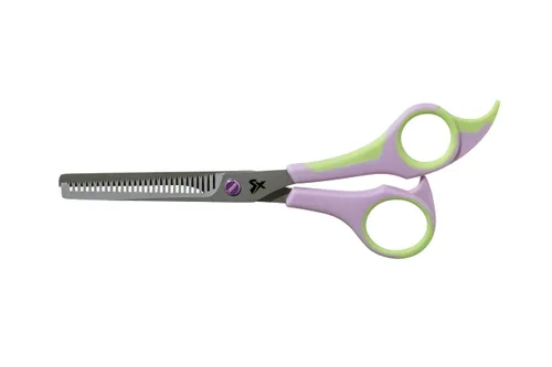 Vista 7 de Cricket Style Xpress Goodie 2 Tijeras de corte de pelo, 5.75 pulgadas, color rosa y menta