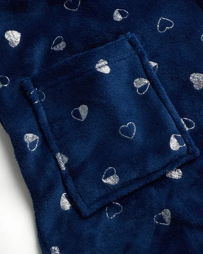 Vista 2 de bebe Albornoz para niña Bata de felpa súper suave de forro polar talla 7-16