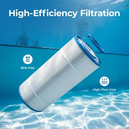 Vista 2 de Baleen Filters Filtro de piscina de 120 pies cuadrados que reemplaza a los cartuchos de filtro de piscina y spa Unicel C-8320, Pleatco PSD125