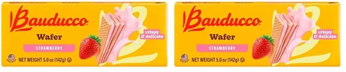 Vista 11 de Bauducco Galletas de oblea, chocolate y avellana, porción individual, 14.1 onzas (paquete de 10), obleas crujientes envueltas individualmente