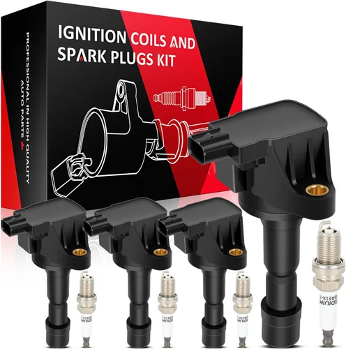 Vista 43 de SCITOO Paquete de bobinas de encendido para Pontiac Montana 3.4L 1999-2005 para Grand Prix 3.8L 1997-2008 para Oldsmobile Alero 3.4L 1999-2004