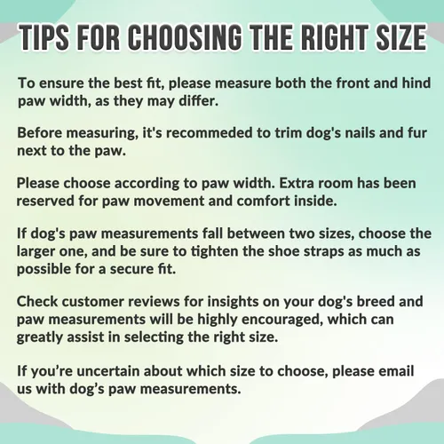 Vista 4 de SlowTon Zapatos para Perros para Perros Grandes, Pequeños y Medianos - Botas Transpirables para Perros para Pavimento Caliente de Verano, Protector