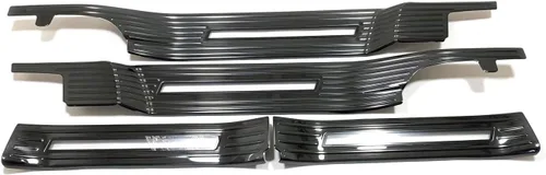 Vista 6 de Accesorios de automóvil compatibles con Toyota Sienna de alta configuración 2021 2022 2023, protector de umbral de puerta, cubierta protectora
