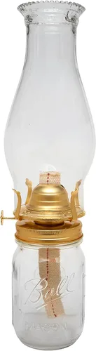 Vista 6 de Creative Hobbies Chimenea de vidrio con parte superior de cuentas, reemplazo elegante para quemadores de aceite vintage 3 x 8.5 pulgadas