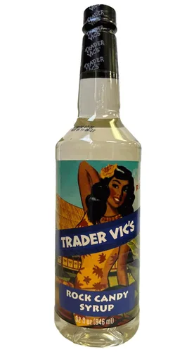 Vista 4 de Trader Vic's Jarabe de granadina premium, mezcla de bebida de cóctel, botella de 32 onzas