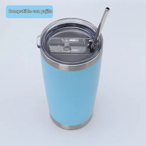 Vista 2 de DOCIK Tapas a prueba de salpicaduras para vaso Yeti Rambler Ozark Trail de 20 onzas y más vasos de viaje, también aptas para Yeti Lowball de 10