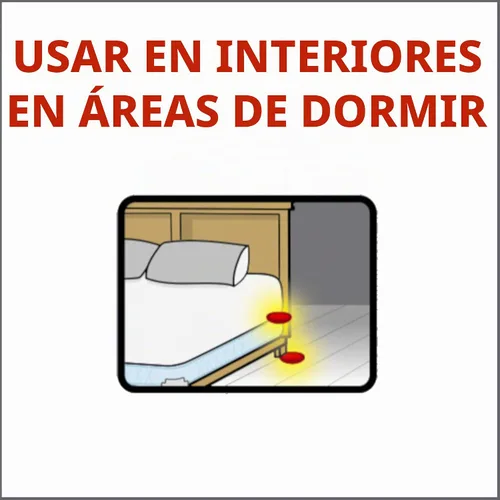 Vista 6 de Raid Detector y trampa de chinches de cama, para uso en interiores, 4