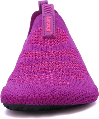 Vista 2 de Leyang - Zapatos acuáticos para mujer hombre niños para deportes de agua secado rápido para natación yoga aeróbic surf