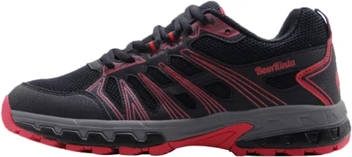 Vista 2 de BomKinta Zapatos deportivos transpirables para caminar para hombre, tenis deportivos de moda