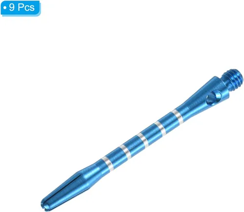 Vista 3 de PATIKIL Ejes de dardos, Dardos de aluminio medianos Dardos Tallos Accesorios Azul