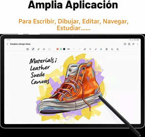Vista 4 de Tab S8 S Pen Reemplazo (Con Bluetooth) para Samsung Galaxy Tab S8 Plus/S8 Ultra S Pen Stylus Pen