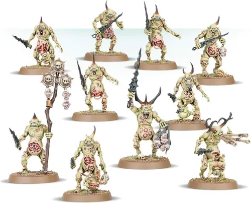 Vista 3 de Games Workshop GW97-10 PORTADORES DE NURGLE