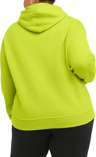Vista 2 de Champion Sudadera con capucha para mujer, Powerblend, forro polar, sudadera para mujer, gráfica (regular o plus)